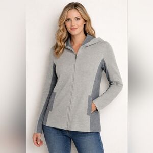 2/$20 Rachel Zoe Gray Zip-Up Hoodie